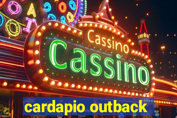 cardapio outback